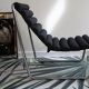 Fauteuil suspendu assise boudins