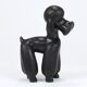 Charming figurine sculpture of a poodle dog by Leopold Anzengruber, Austria, 1950s.