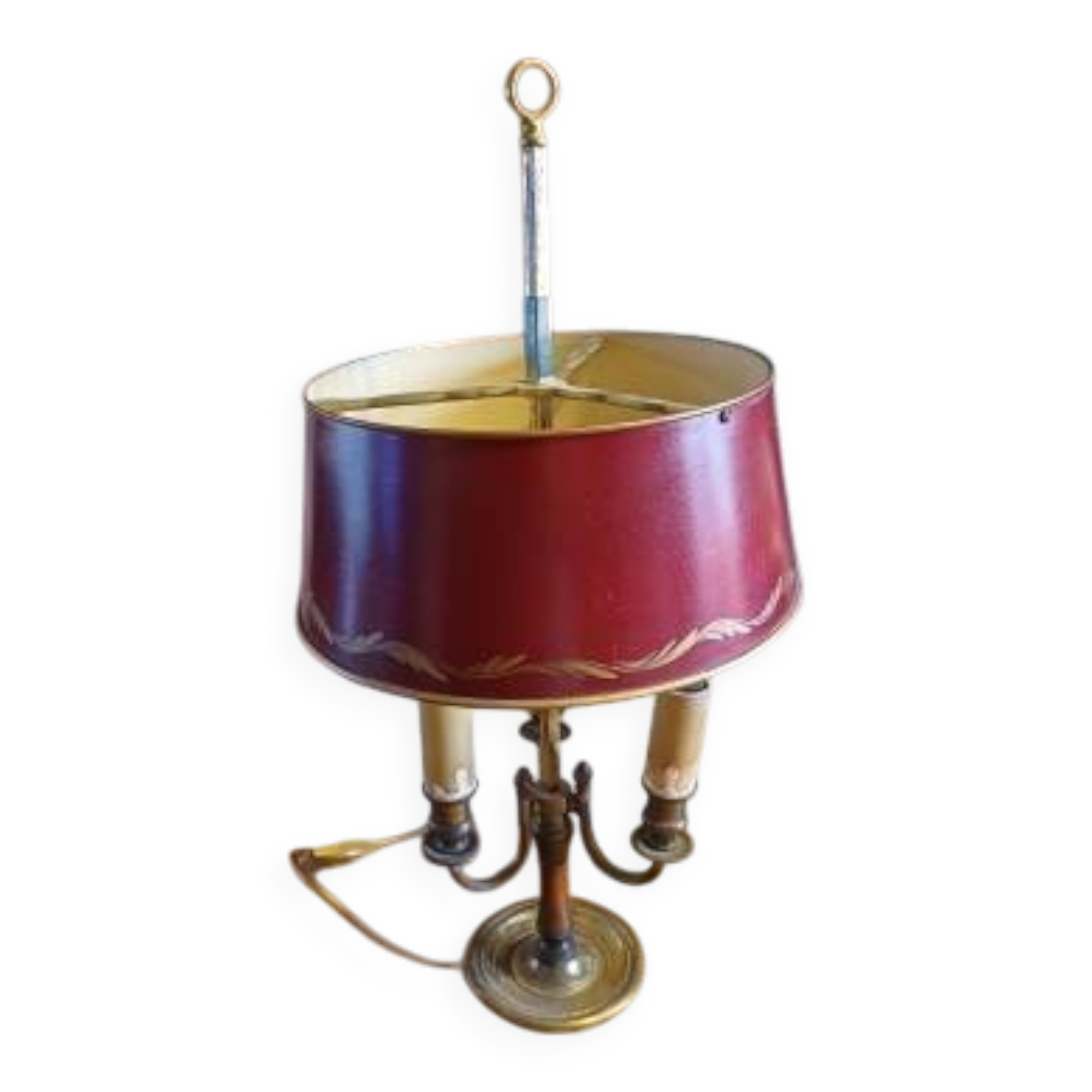 Lampe bouillotte de style empire