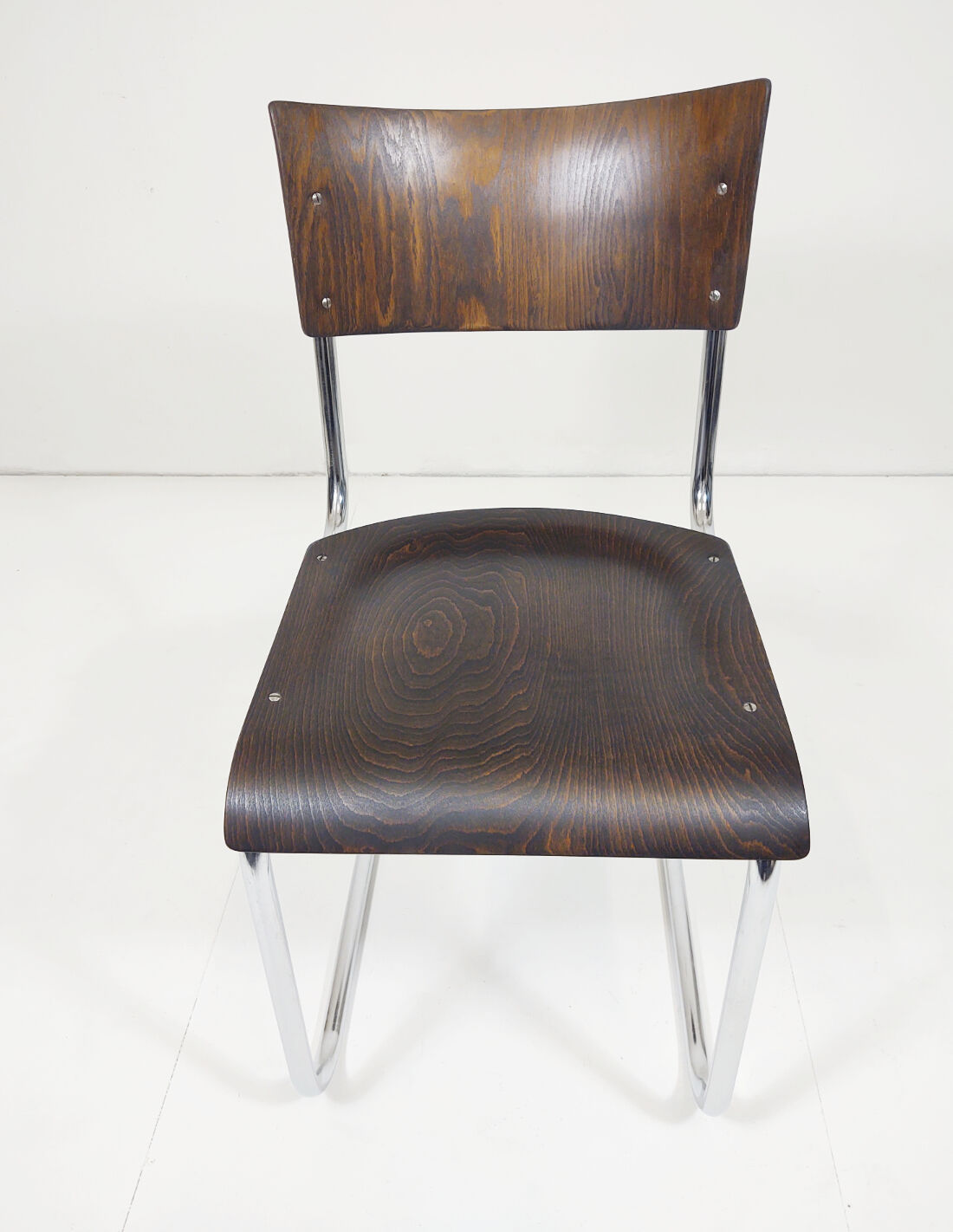 Tubular steel cantilever chair by Mart Stam