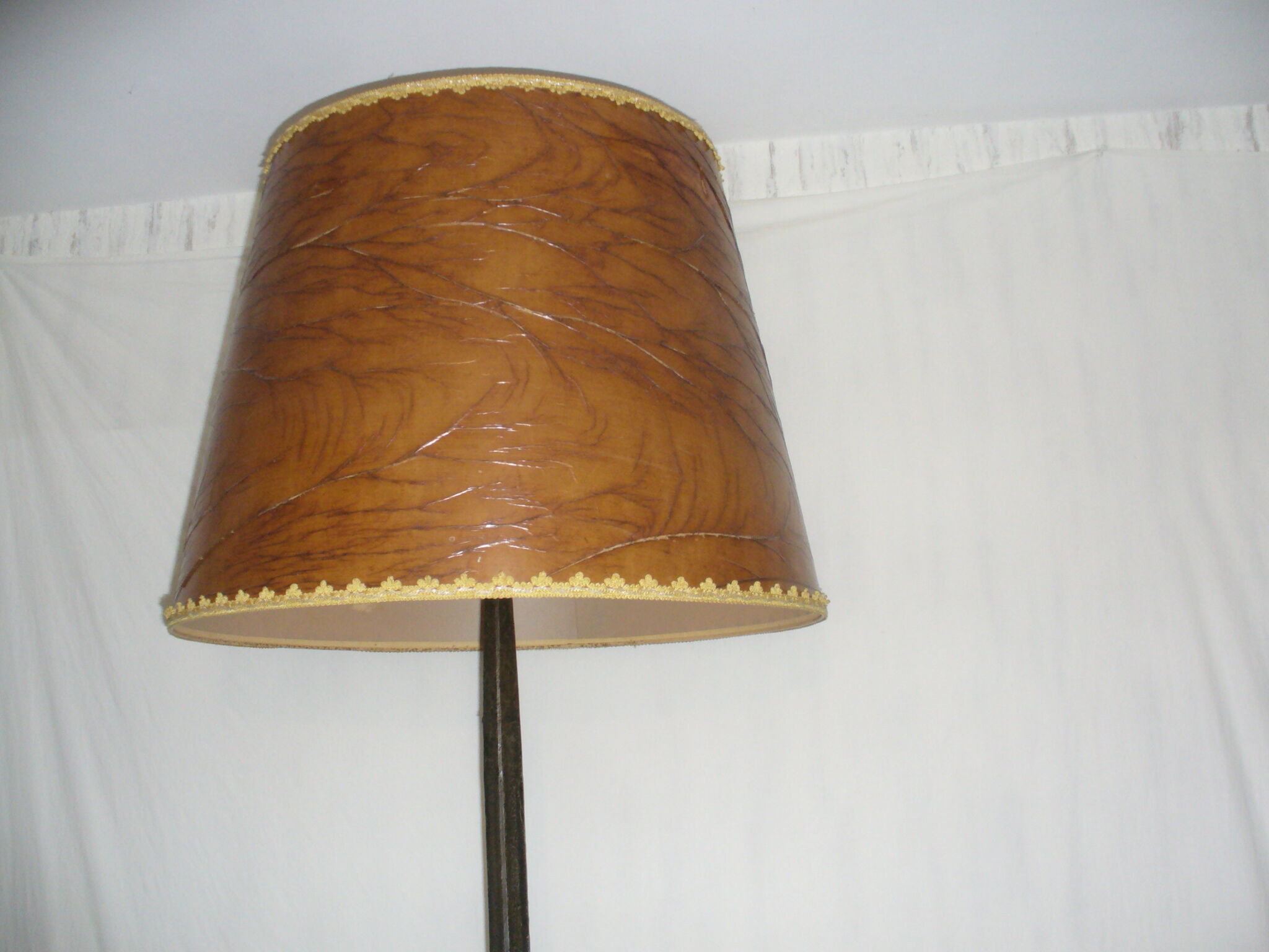 Brutalist floor lamp