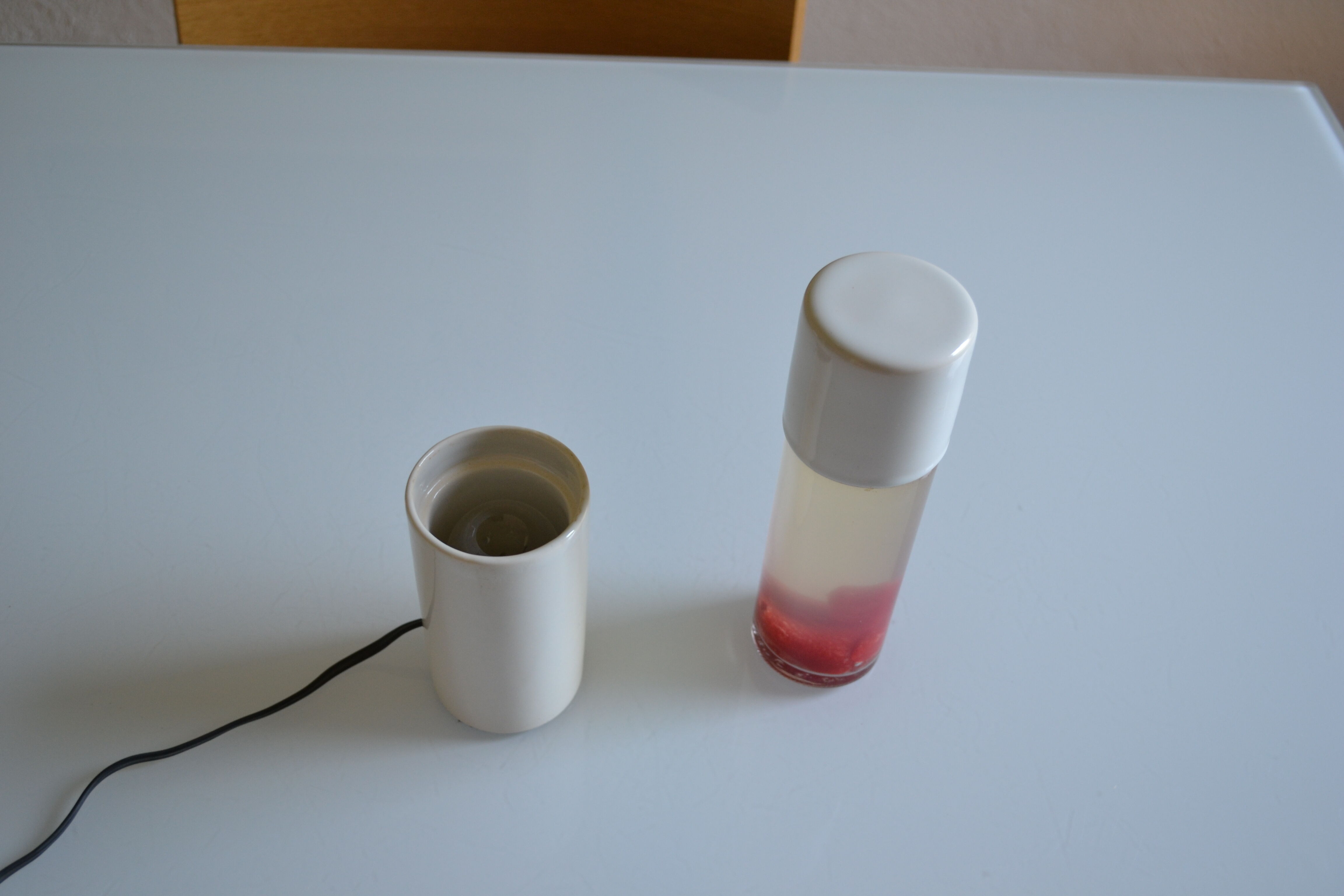 Psychedelic lamp 70's lava space age