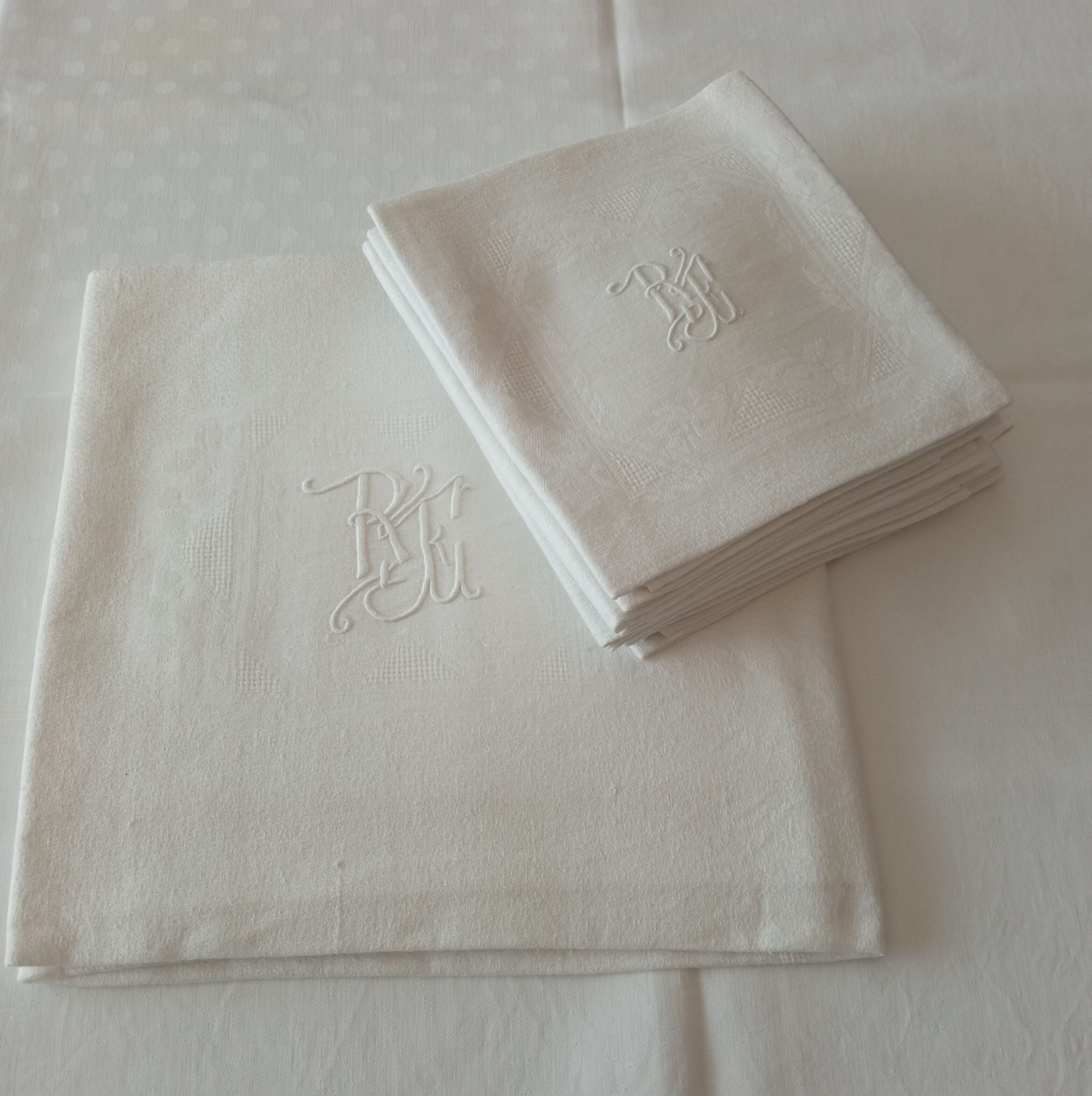 Nappe et serviettes de table
