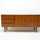 Enfilade en acajou vintage, Allemagne, années 1960