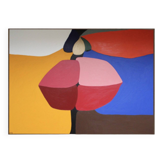 Original painting Kiss me 100x81 cm