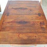 Table de ferme savoyarde rabattable