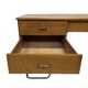 Bureau tubulaire de style Bauhaus du milieu du siècle, design des années 40 en chêne