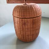 Wicker fruit basket