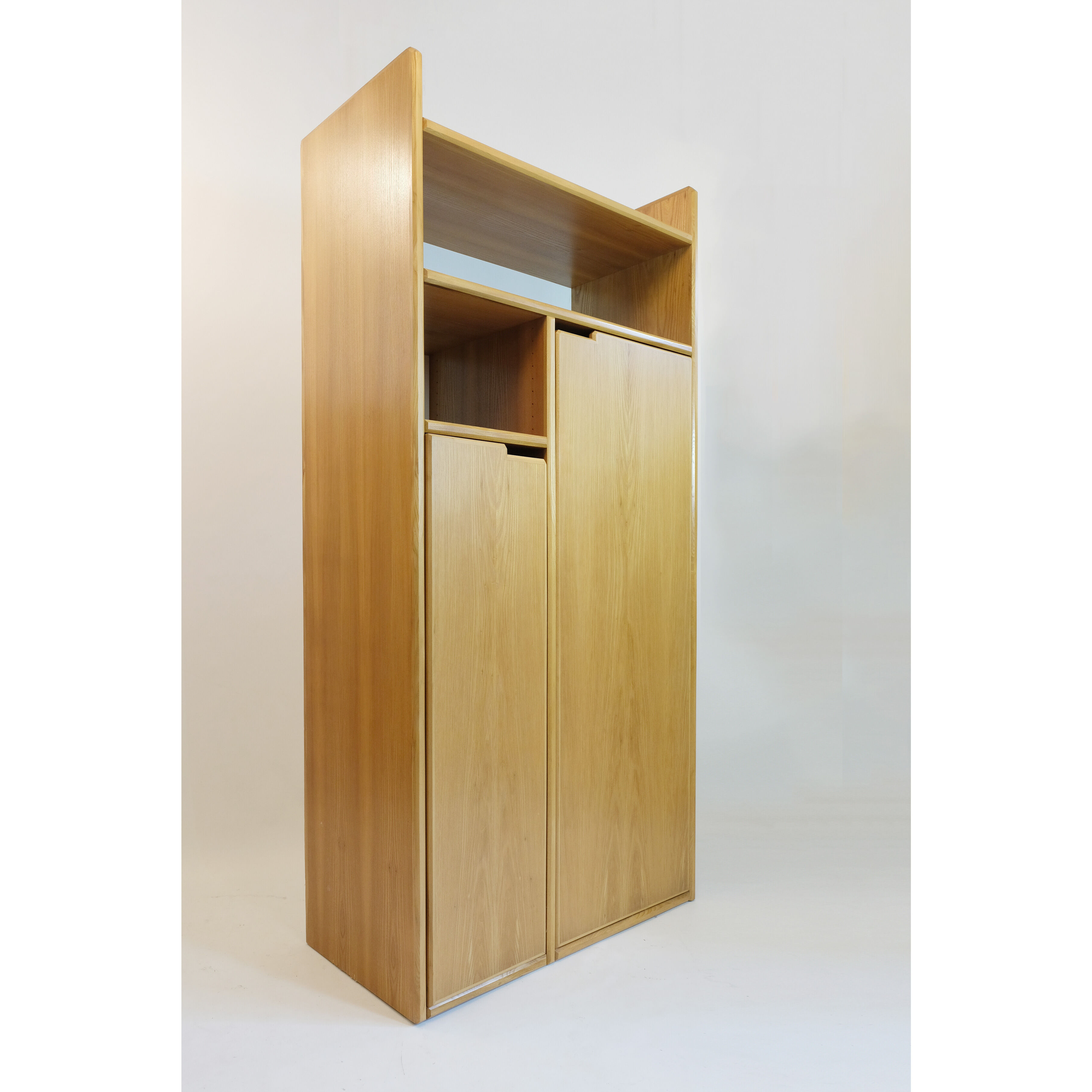 Elm cabinet from the GO series, Pierre Chapo