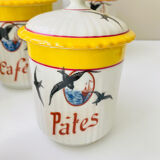 Swallows spice jars