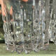 Cut crystal whisky glasses