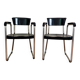 Pair of armchairs by Emile Guilhot edited by Thonet.
