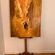 Large Abstract Painting by Walter Hinchey, Oil on Canvas, Signed, 2005