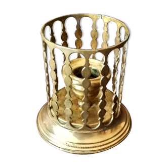 Brass candle holder