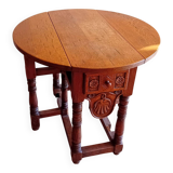 English folding gateleg table