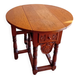 English folding gateleg table