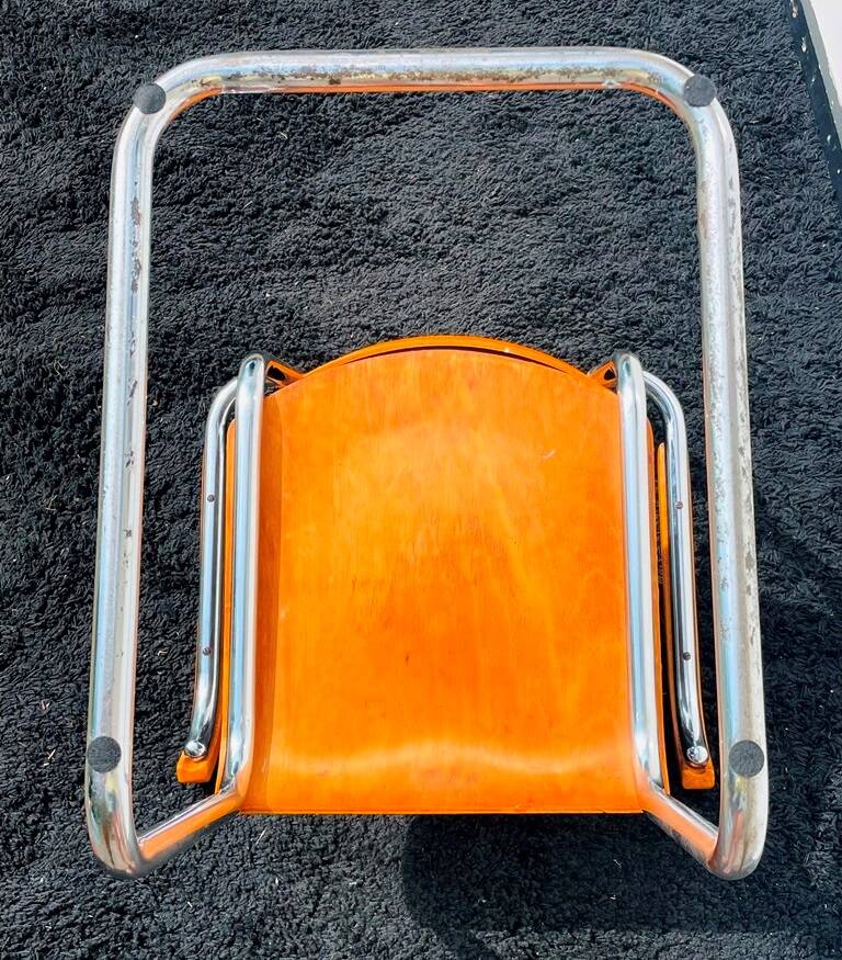 3 Vintage Bauhaus chairs by Mart Stam. 1930s