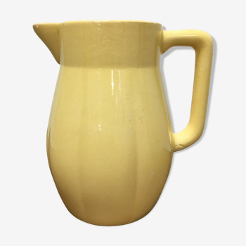 Vintage yellow pitcher