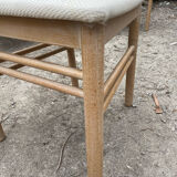 6 wooden design chairs