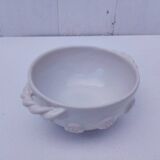 Malicorne earthenware bowl, Emile Tessier, vintage