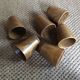 Series of 6 sandstone cups