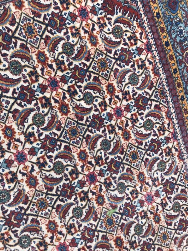 Former carpet Persian Tabriz Senneh baft done hand 140 X 212 CM