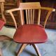 Pair of adjustable office chairs vintage 1960