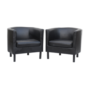 paire de fauteuils gondole