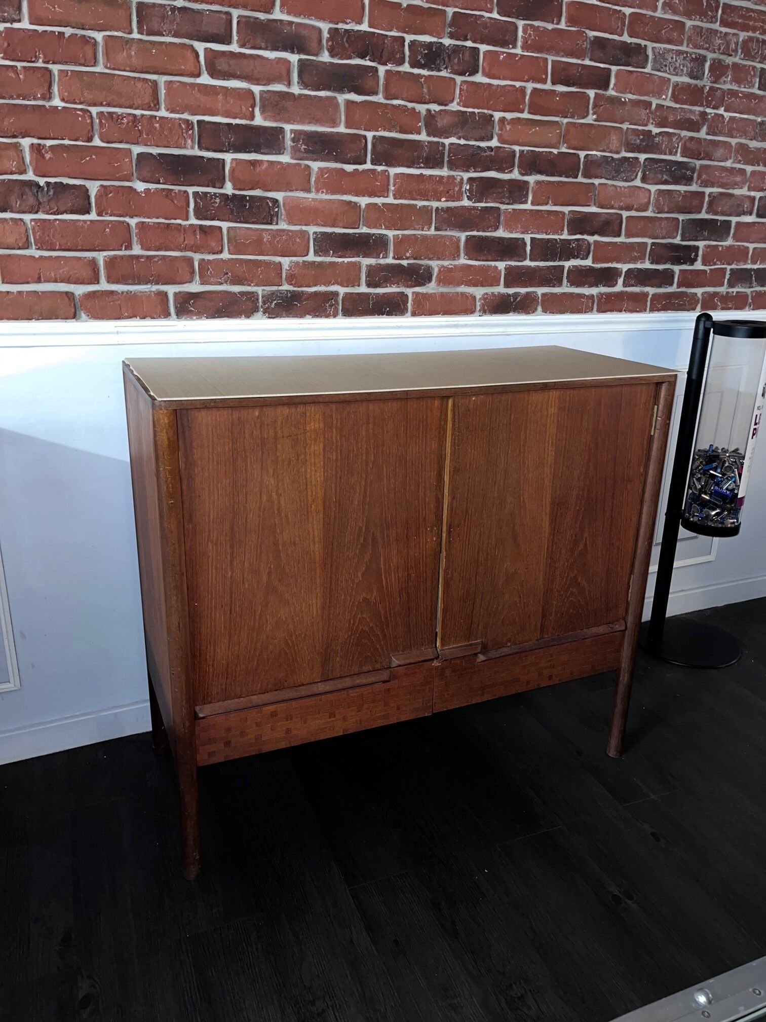 Vintage teak top buffet 1960
