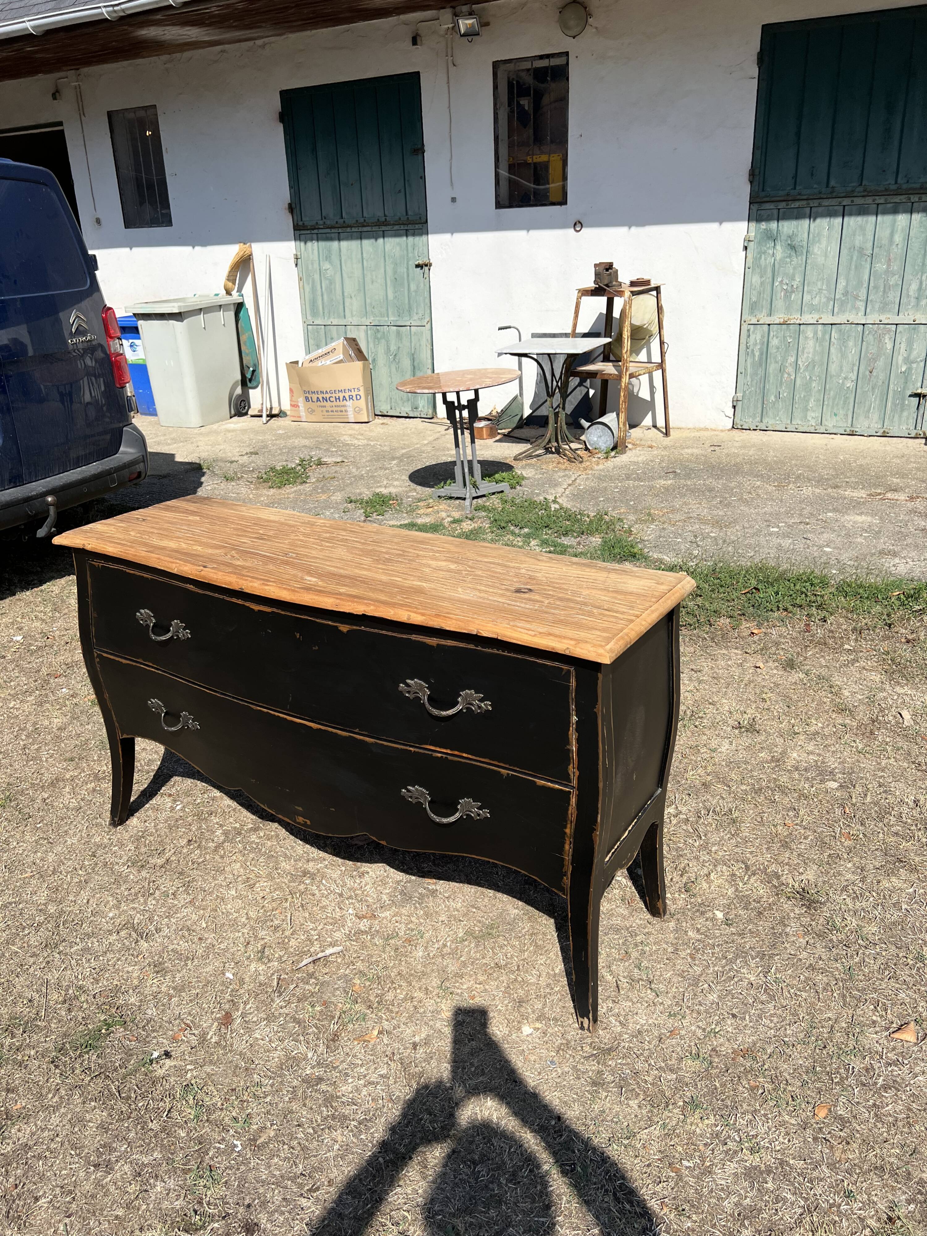 Commode double tiroir