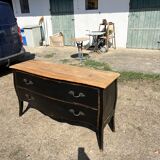 Double drawer chest of drawers