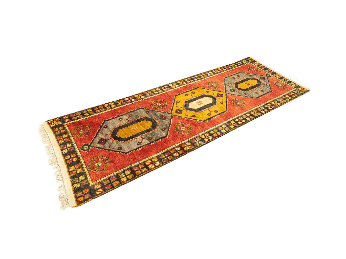 1960s Kuert carpet, 101 x 318