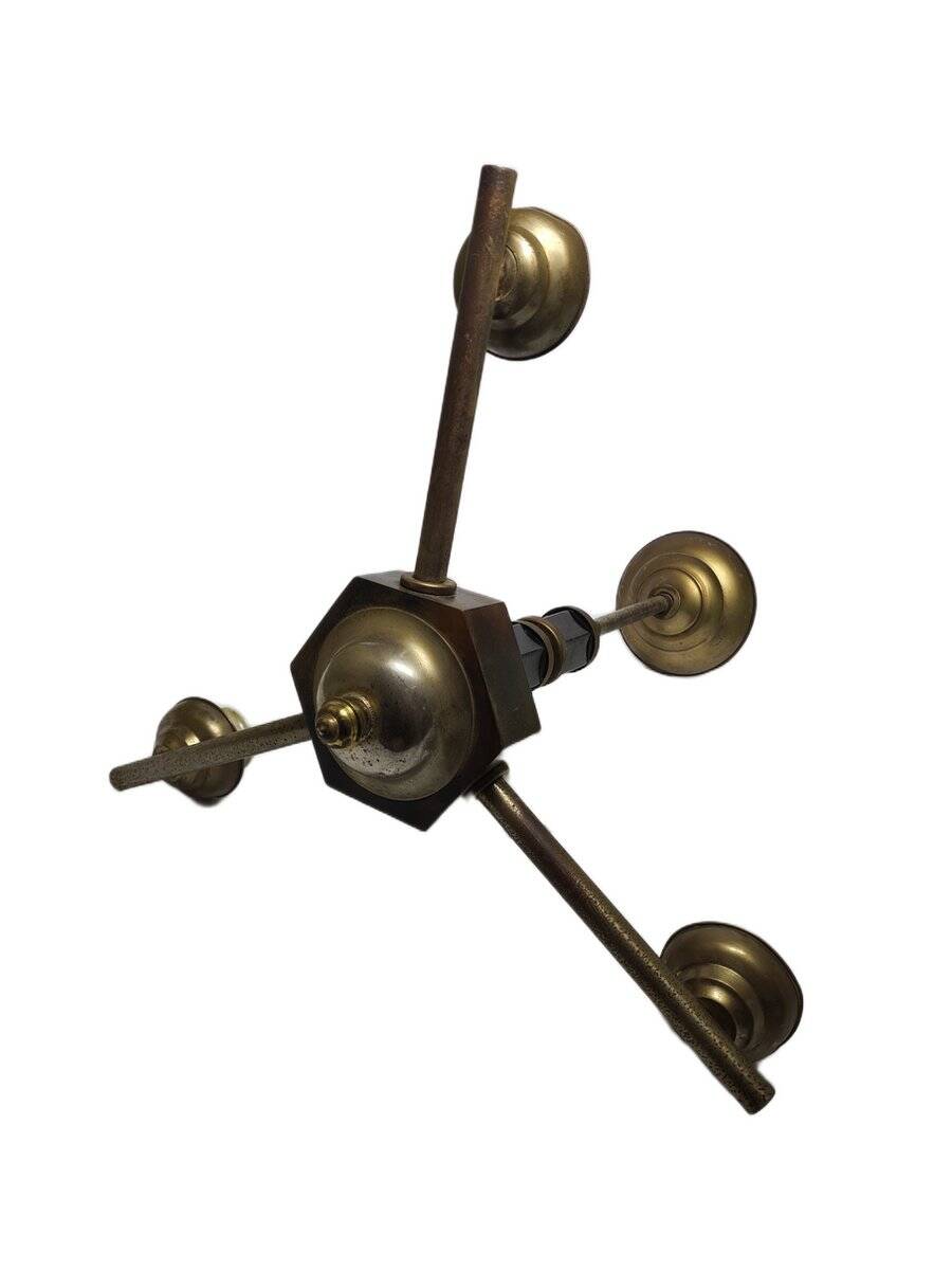 Art Deco style bakelite chandelier, Poland, 1950s