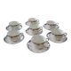 8 Cups and Saucers Bernardaud Limoges – Circa 1900-1920