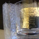 Set of 6 Sèvre crystal whiskey glasses