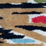 60s design carpet, Jacques Borker 160x270 cm