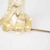 Vintage Italian muranoglass table lamp by Barovier & Toso