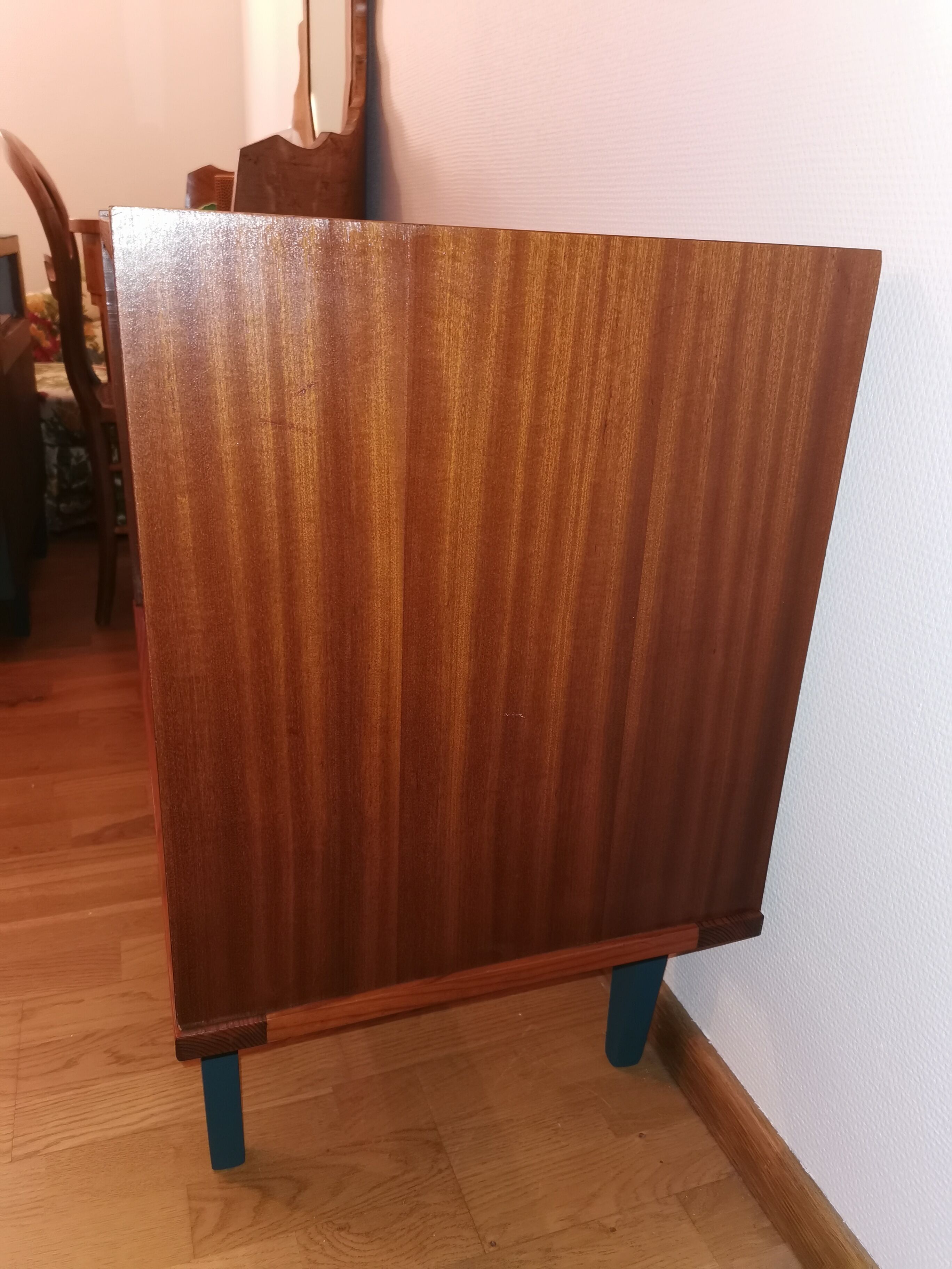 Vintage chest of drawers 3 drawers restyled