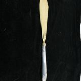 Couverts de service a gateaux en argent minerve fourré art deco