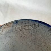 Bouteille en grès bleu d'Alsace Poterie Schmitter Betschdorf