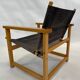 Vintage Safari Chair 1980s Hyllinge Møbler Denmark