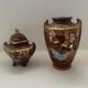 Vase and burn perfume Japanese porcelain tsatsuma