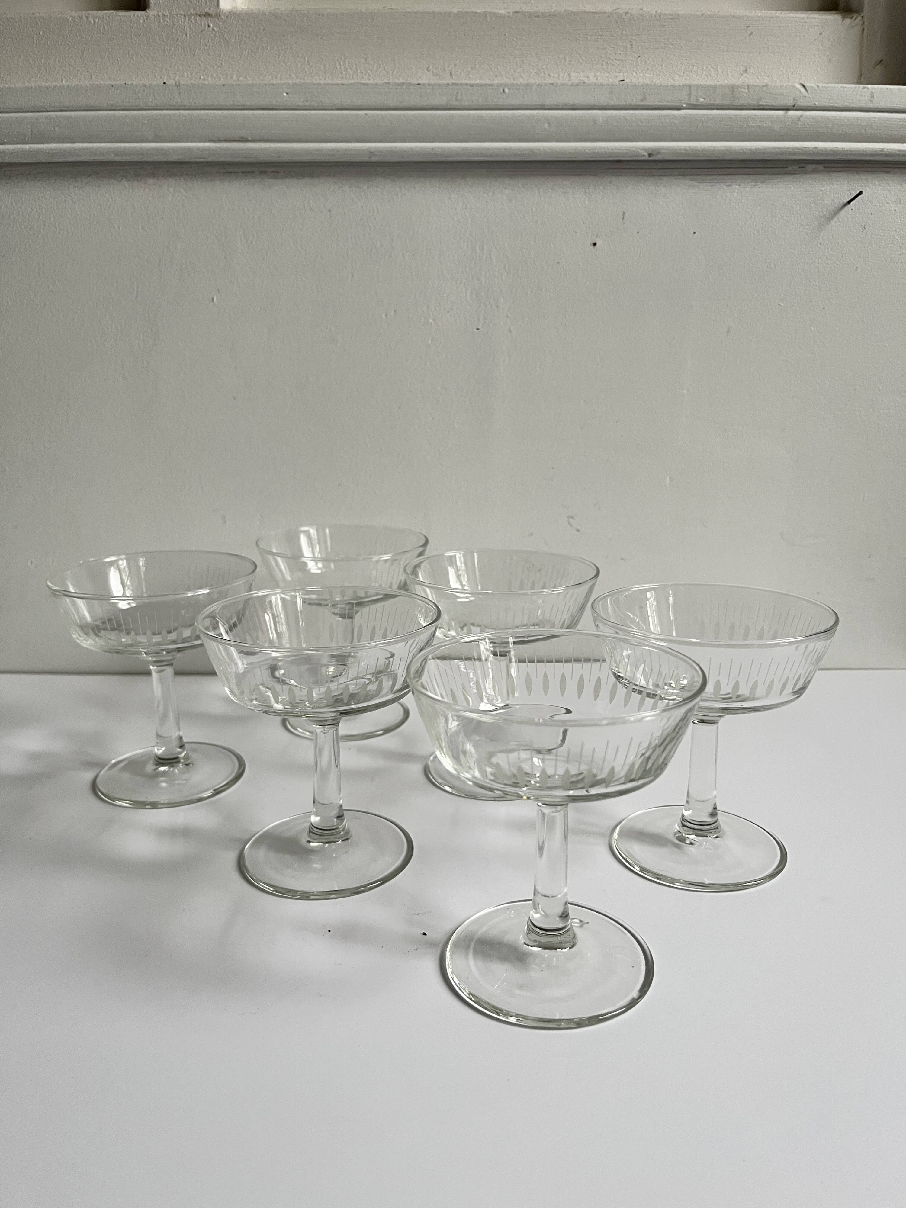 Champagne glasses