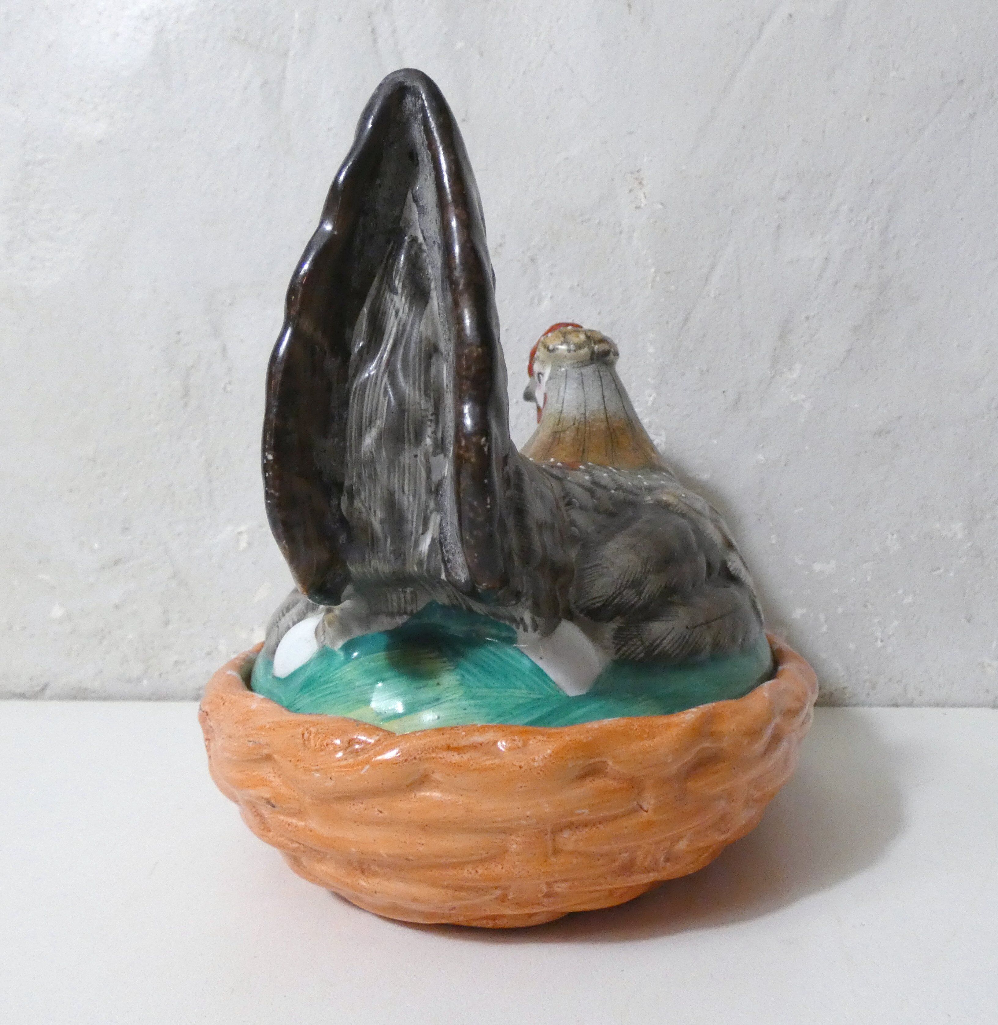ceramic hen