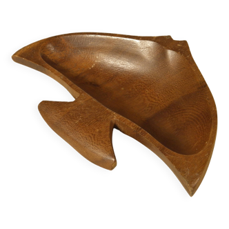 Empty - wooden “fish” pocket