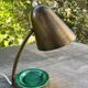Small vintage brass lamp