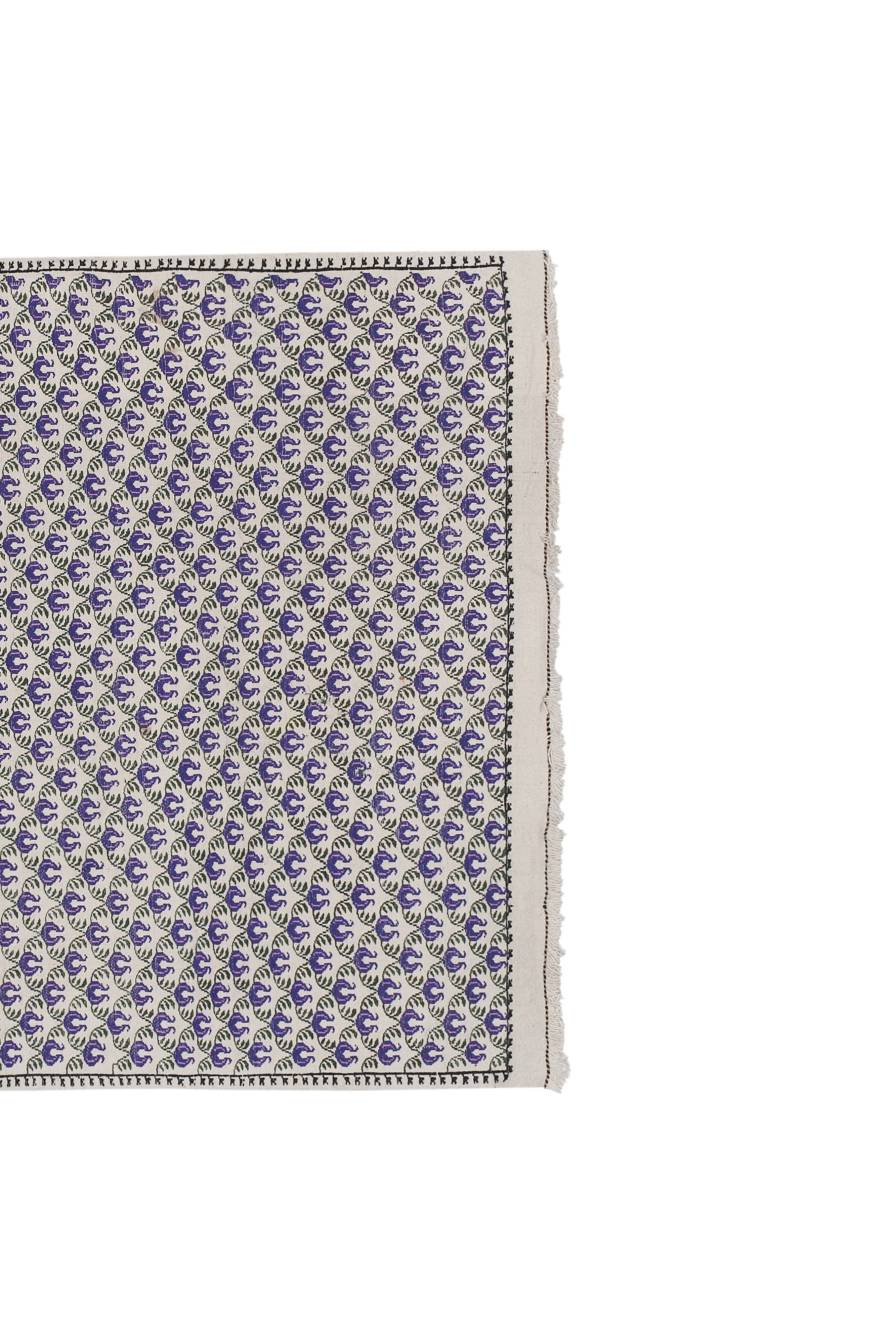 Vintage Turkish Oushak Rug Handwoven 160x250 cm