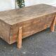 Coffre vintage en bois brut