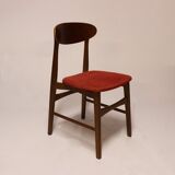 Set of chairs in teak Danish 1960