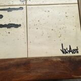 Jean d'Asti ceramic coffee table, 1960